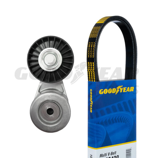 1988-1995 Ford F-250 Serpentine Belt Drive Component Kit Goodyear 3059