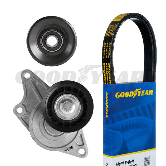 1999-2003 Ford Windstar Serpentine Belt Drive Component Kit Goodyear 3070
