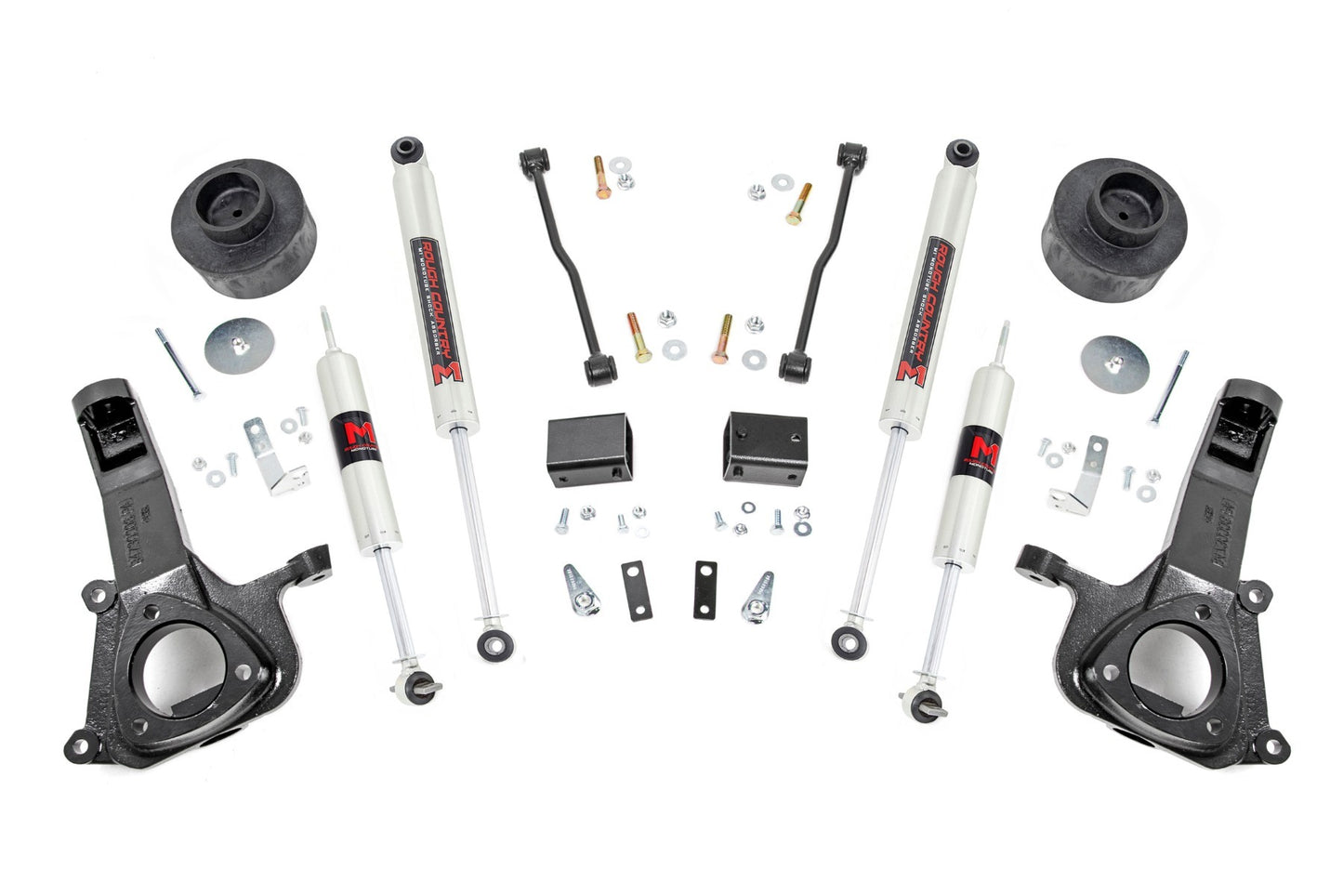 Fits Ram 1500 2WD (2009-2018 & Classic) 4 Inch Lift Kit; M1; 30740