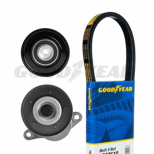 Fits 2007-2009 Suzuki SX4 Serpentine Belt Drive Component Kit Goodyear 3081 Open Box