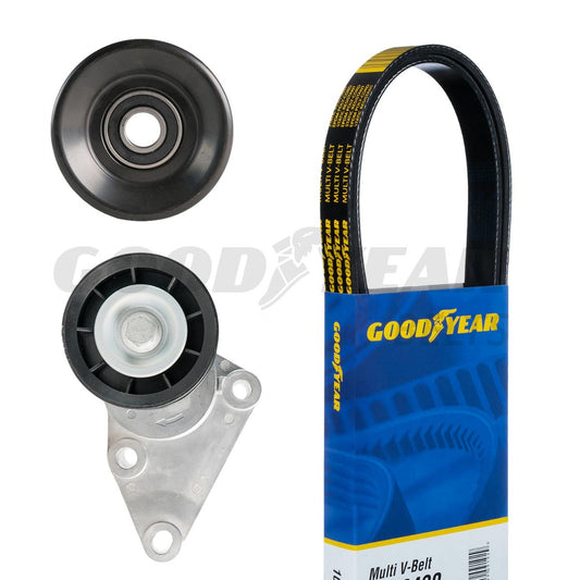 Chevrolet,GMC,Cadillac, Serpentine Belt Drive Component Kit Goodyear 3083