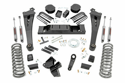 Fits Ram 3500 4WD (2020-2024) 5 Inch Lift Kit; DRW; OE Rear Air; 30930