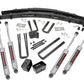 Fits Dodge W100 Truck (86-89)/W200 Truck (78-80) 4" Lift Kit; Rear Blocks; 310.2