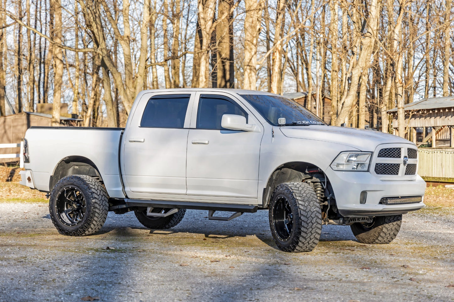 Fits Ram 1500/2500/3500(2010-18 &Classic) SRX2 Adj Aluminum Step Crew Cab 31011A