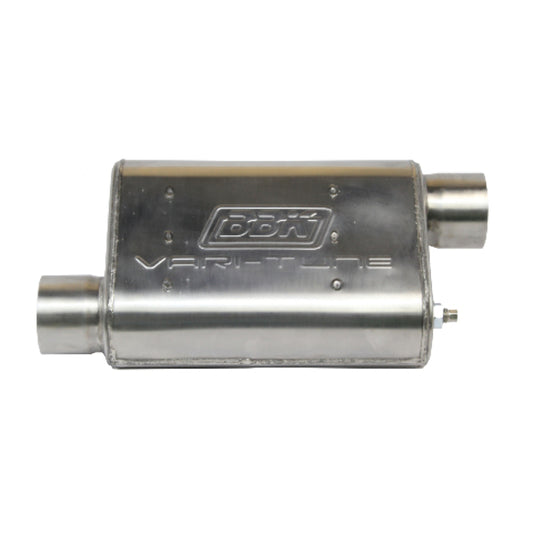 Universal 3 Inch Varitune Adjustable Muffler Double Offset (439 S/S)-31035 - Car Part People