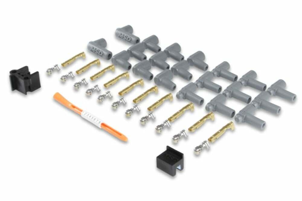MSD 31199 8.5mm Spark Plug Wires, Universal 8 Cylinder Super Conductor