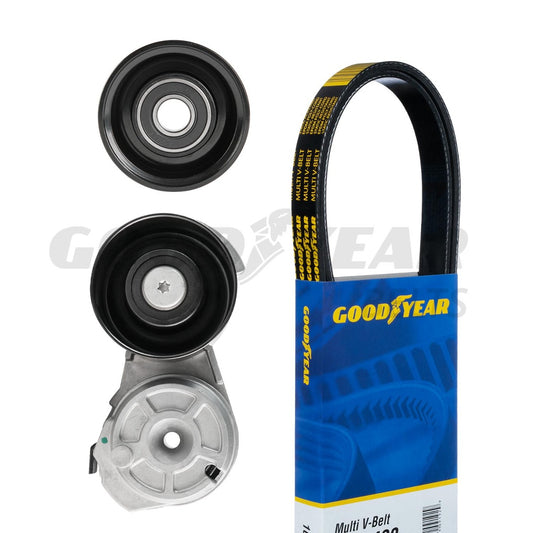 Ford,Lincoln,Mercury, Serpentine Belt Drive Component Kit Goodyear 3120