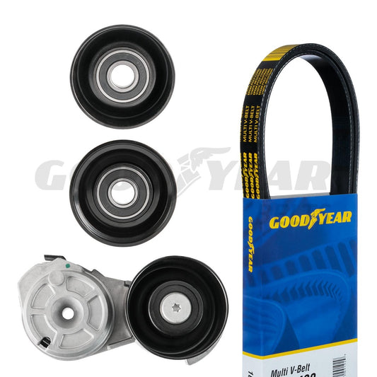 2000-2002 Ford Mustang Serpentine Belt Drive Component Kit Goodyear 3121