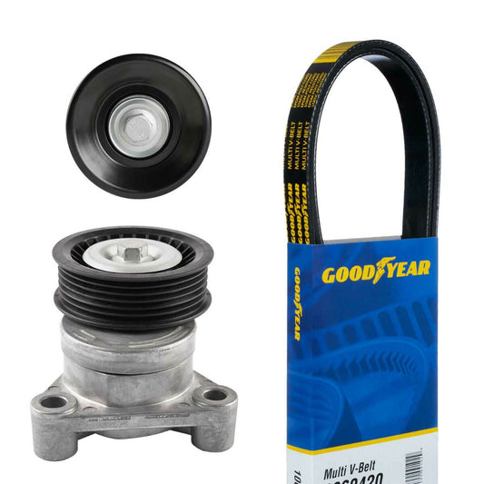 Chevrolet,GMC, Serpentine Belt Drive Component Kit Goodyear 3145