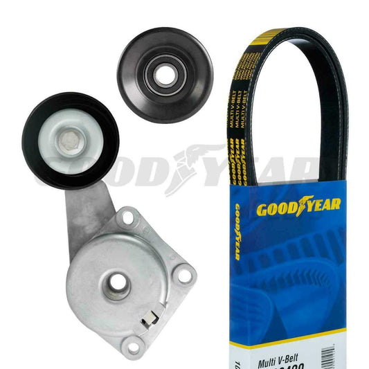 2002 Ford E-150 5.4L V8 330ci Serpentine Belt Drive Component Kit -3150-GYB
