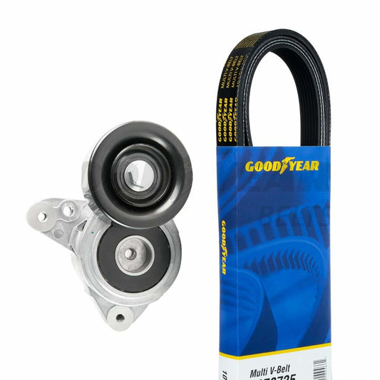 2003-2007 Honda Accord Serpentine Belt Drive Component Kit Goodyear 3156
