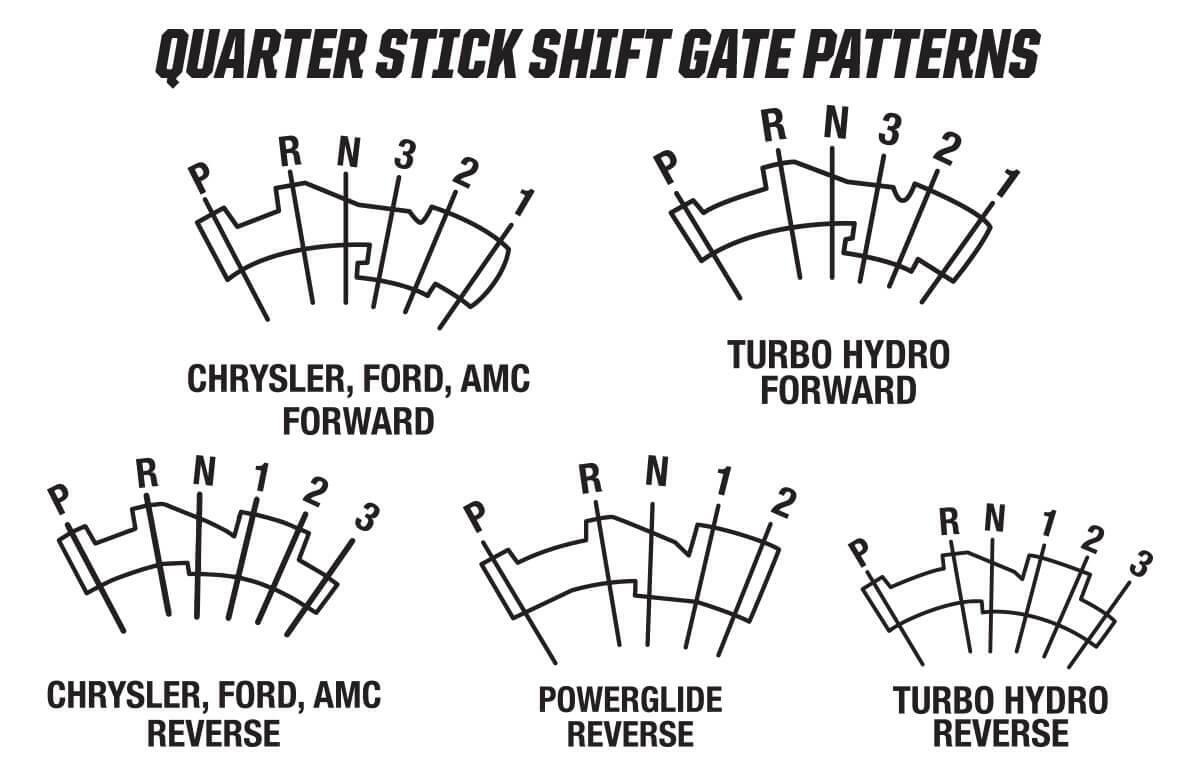 Hurst Quarter Stick Pistol-Grip Race Shifter - 3162010