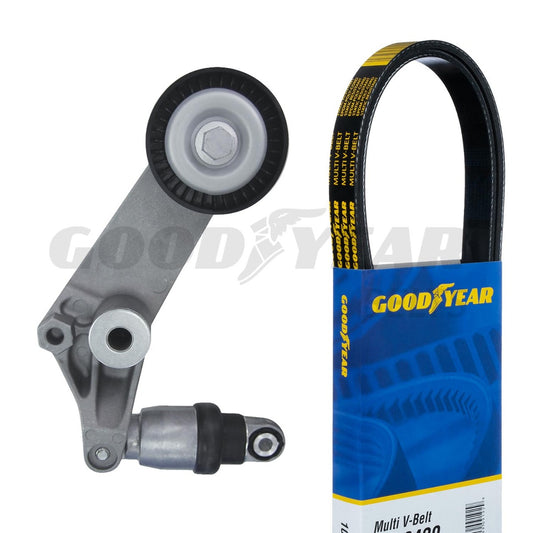 2003-2005 Toyota Celica Serpentine Belt Drive Component Kit Goodyear 3166