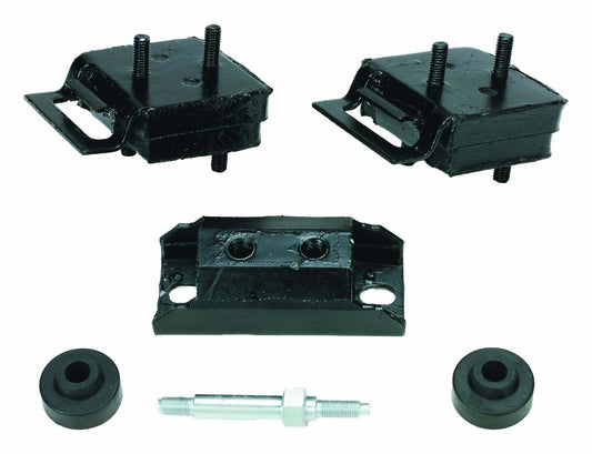 Vintage - Metal Black Engine Mount Kit - 3186107K