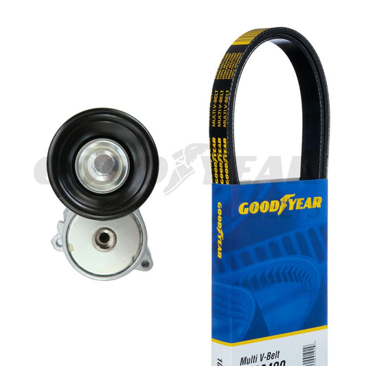 2004-2007 Saturn Vue Serpentine Belt Drive Component Kit Goodyear 3193