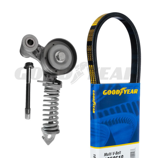 2012-2016 Chevrolet Cruze Serpentine Belt Drive Component Kit Goodyear 3195