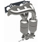 Catalytic Converter with Integrated Exhaust Manifold for HM Grade Federal / EPA Compliant Direct-Fit Manifold Catalytic