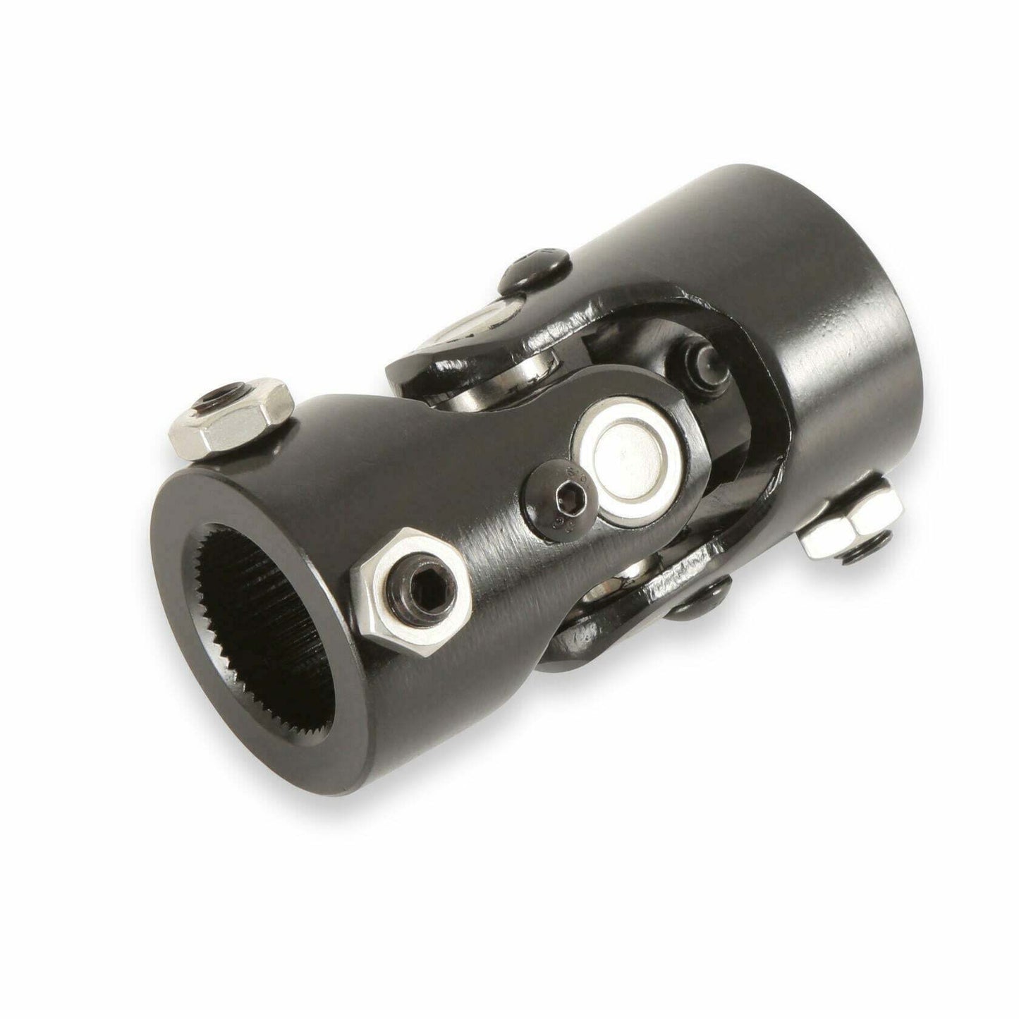 1-48 Spline To 1-Dd; U-Joint - Steel - Black Zinc-320-104