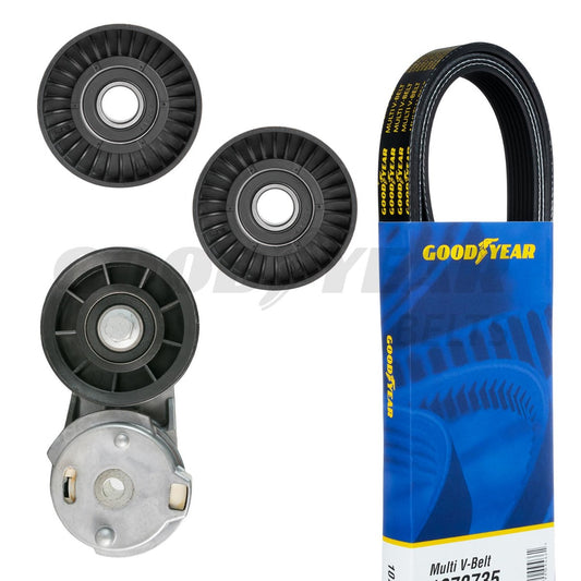 2003-2008 Dodge Ram 1500 Serpentine Belt Drive Component Kit Goodyear 3207