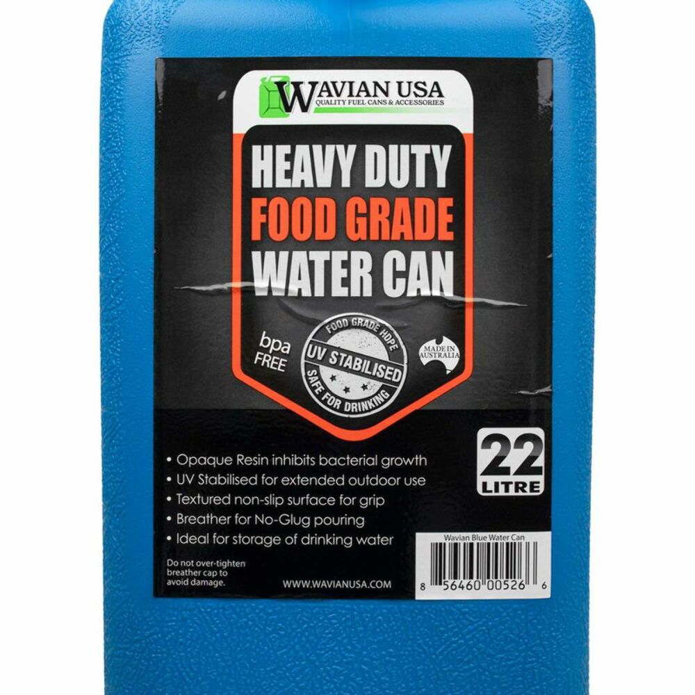 Wavian Water Can, 5 Gallon (22 Liter) Green- 3214 - Tools and Tool Parts Car Part People