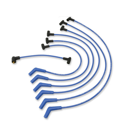 Spark Plug Wire Set Universal 8mm Silicone 5000 ohm/ft Hi Energy Blue 64618