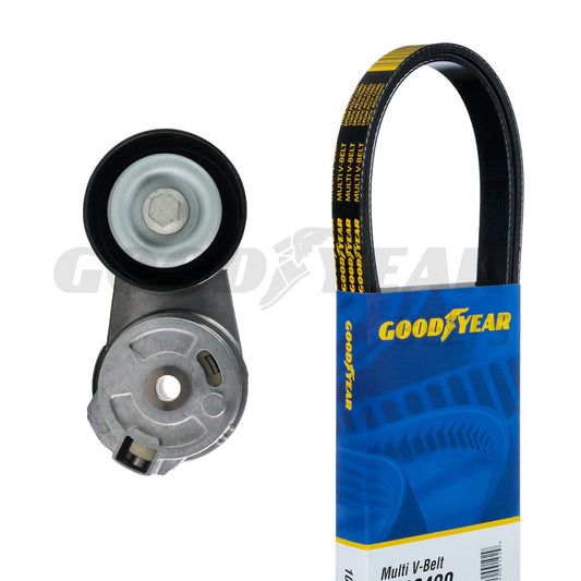 2004-2009 Cadillac CTS Serpentine Belt Drive Component Kit Goodyear 3222