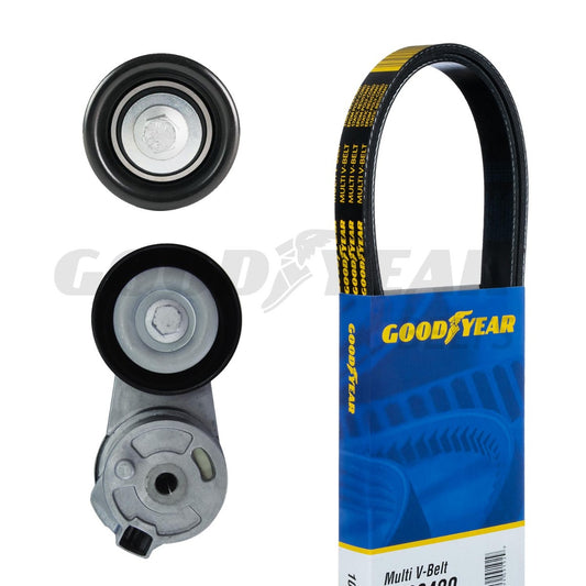 2004-2007 Cadillac CTS Serpentine Belt Drive Component Kit Goodyear 3224