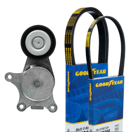 Ford,Lincoln,Mazda, Serpentine Belt Drive Component Kit Goodyear 3227