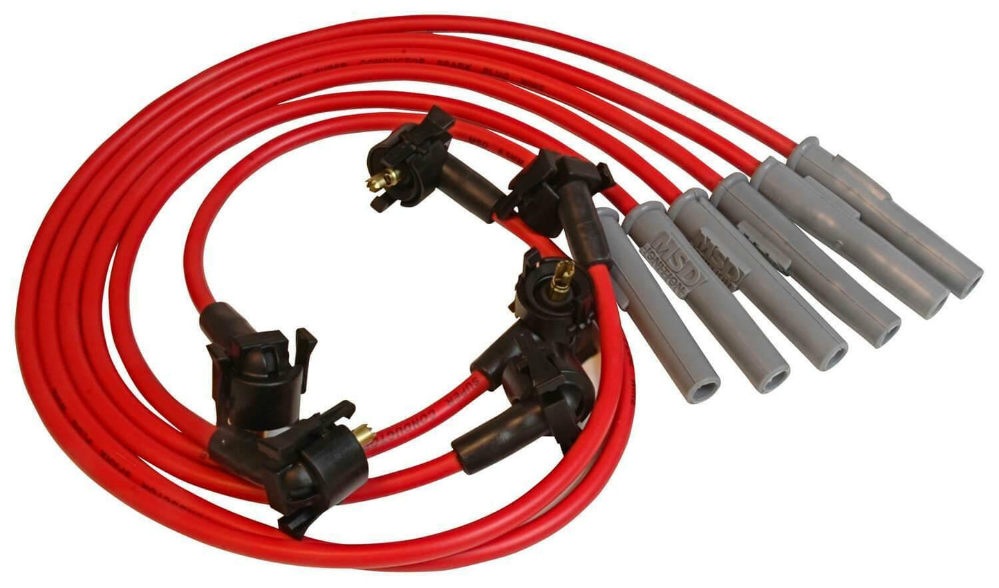 Super Conductor Spark Plug Wire Set, Ford Mustang 3.8L, V6, '94-'98 - 32289