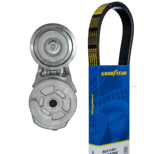 Freightliner,Peterbilt,ALF Serpentine Belt Drive Component Kit Goodyear3239