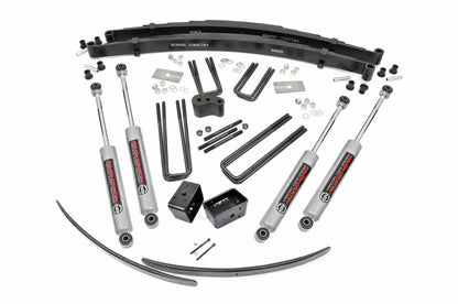 Fits Plymouth Ramcharger(78-93)/Trailduster(78-81) 4" Lift Rear Blocks 325.2