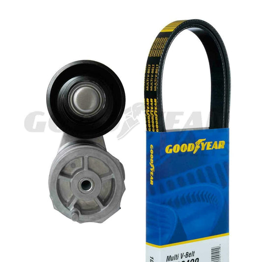 2006-2007 Ford F650 6.0L V8 Serpentine Belt Drive Component Kit - 3263-GYB