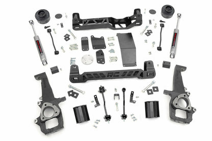 Fits Ram 1500 4WD 4 Inch Lift Kit; 32830