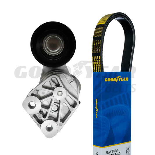 Mack,Volvo, Serpentine Belt Drive Component Kit Goodyear 3290