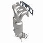 Catalytic Converter with Integrated Exhaust Manifold for HM Grade Federal / EPA Compliant Direct-Fit Manifold Catalytic