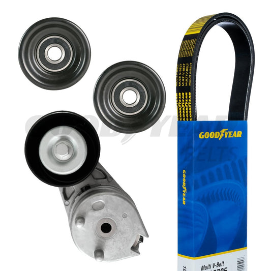 2012-2016 Ford F-250 SD Serpentine Belt Drive Component Kit Goodyear 3320