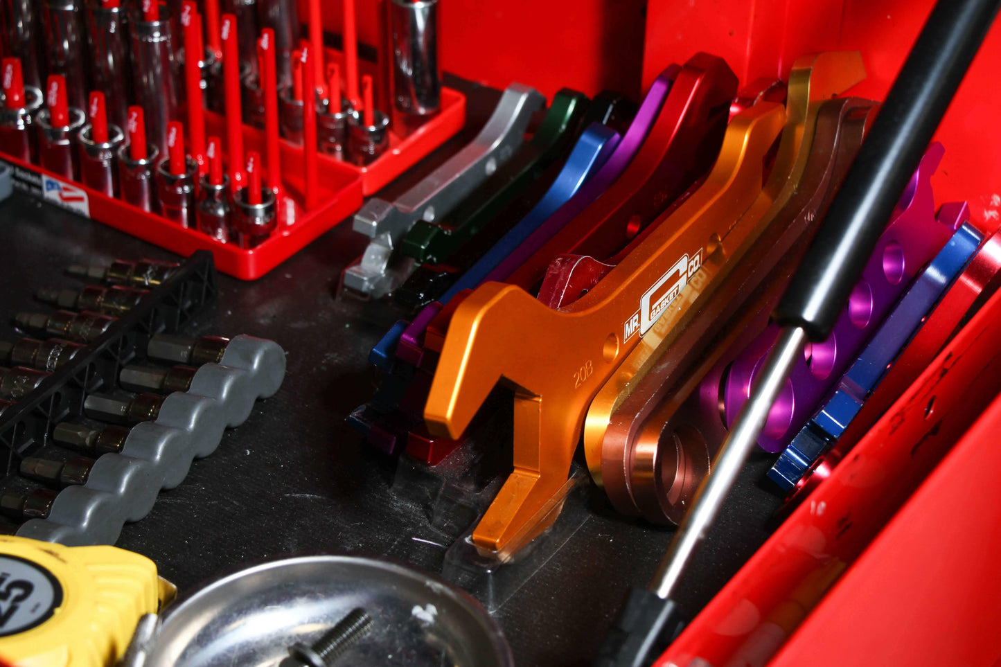 Mr. Gasket 7-Piece AN Wrench Set - 33200G
