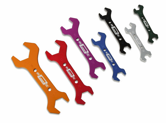 Mr. Gasket 7-Piece AN Wrench Set - 33200G