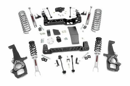 Fits Ram 1500 4WD (2012-2018 & Classic) 6 Inch Lift Kit; N3 Struts; 33232