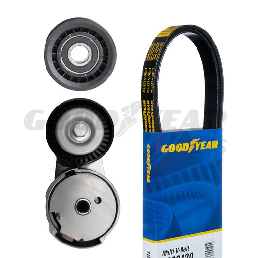 Chrysler,Dodge,Ram, Serpentine Belt Drive Component Kit Goodyear 3333