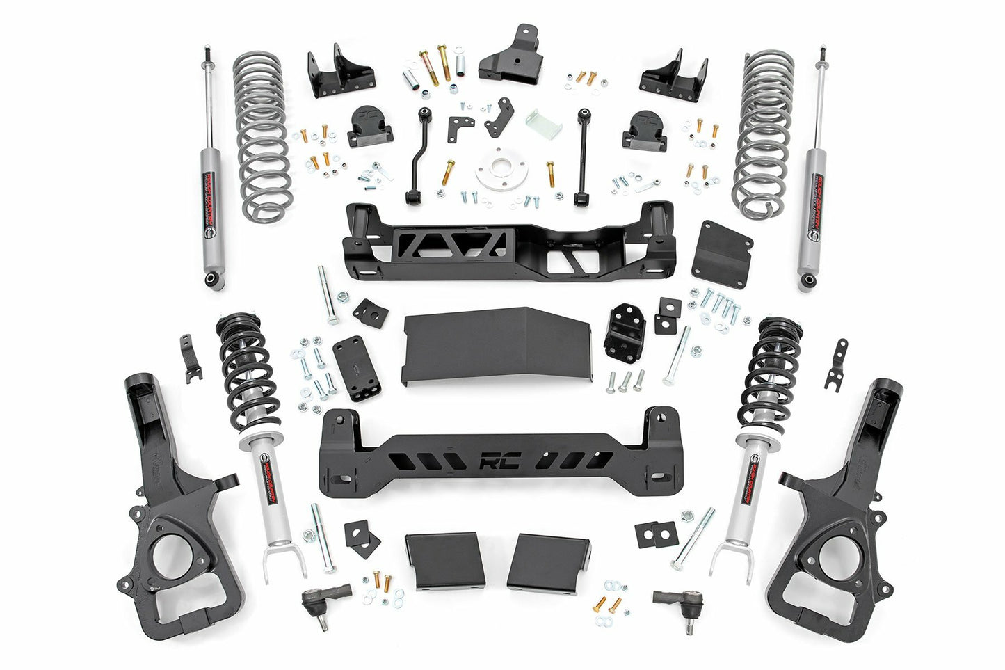 Fits Ram 1500 4WD (2019-2024) 6 Inch Lift Kit; N3 Struts; Dual Rate Coils; 33431