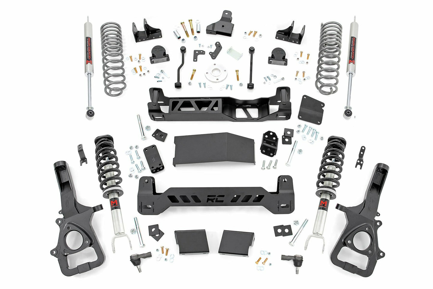 Fits Ram 1500 4WD (2019-2024) 6 Inch Lift Kit; M1/M1; Dual Rate Coils; 33440