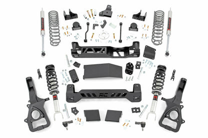 Fits Ram 1500 4WD (2019-2024) 6 Inch Lift Kit; M1/M1; Dual Rate Coils; 33440