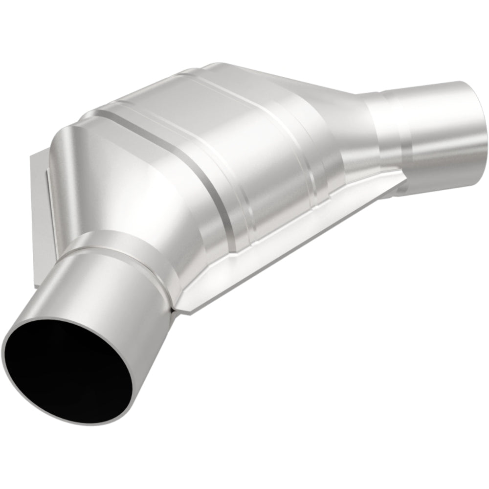 1987-91 Ford Country Squire Univ Catalytic Converter 2 Angled 337084 Magnaflow - Catalytic Converters Car Part People