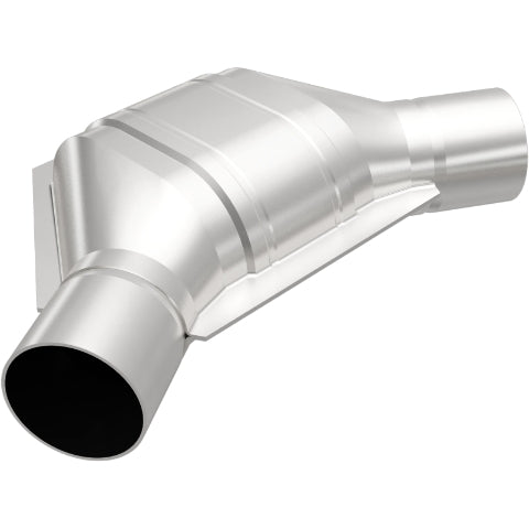 1987-91 Ford Country Squire Univ Catalytic Converter 2 Angled 337084 Magnaflow