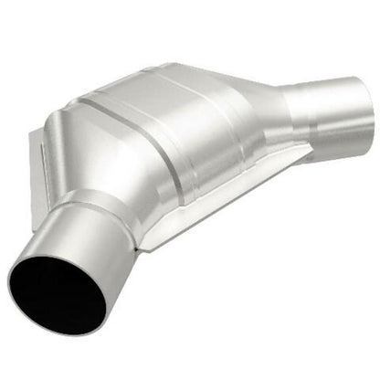 1987-91 Ford Country Squire Univ Catalytic Converter 2 Angled 337084 Magnaflow - Catalytic Converters Car Part People