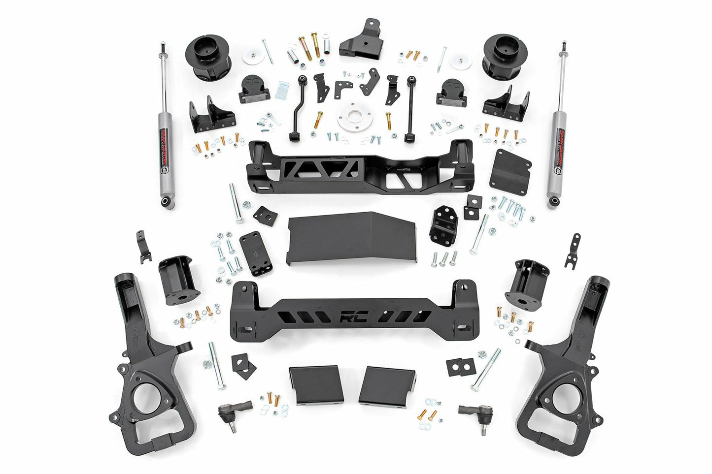 Fits Ram 1500 4WD (2019-2024) 5 Inch Lift Kit; Air Ride; 33830A