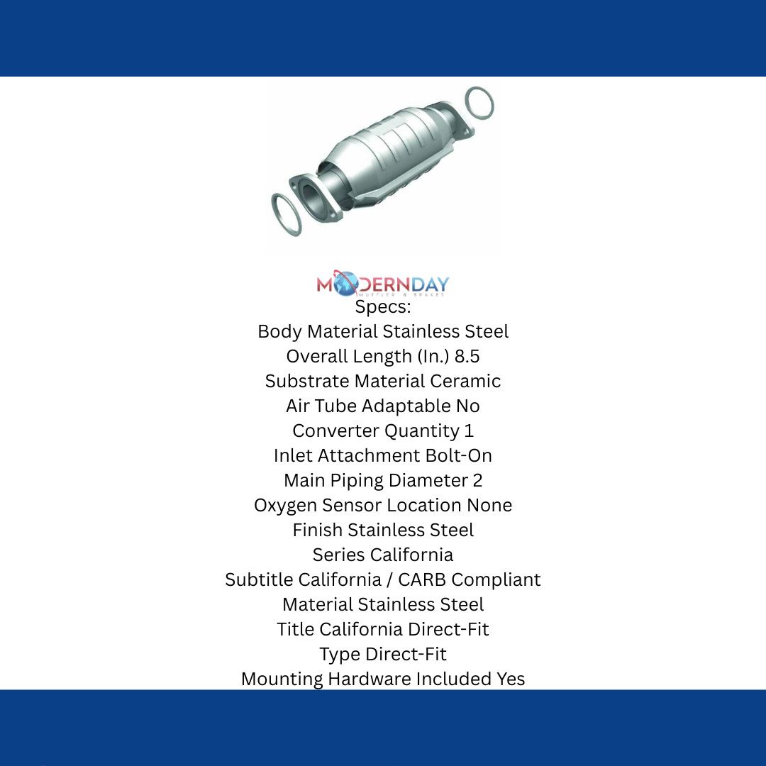 1993-1995 Geo Prizm Direct-Fit Catalytic Converter 338656 Magnaflow