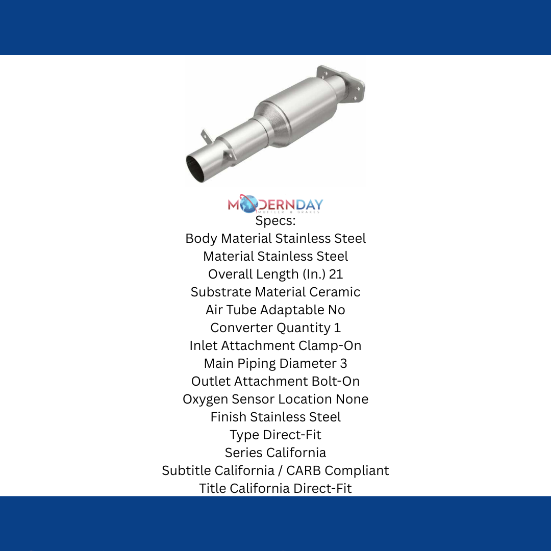 88-94 Blazer/Jimmy/S10 CA Direct-Fit Catalytic Converter 3391486 Magnaflow