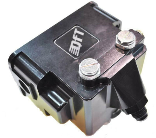 Single Inlet, Dual Needle & Seat Billet Fuel Bowl - 34-114QFT